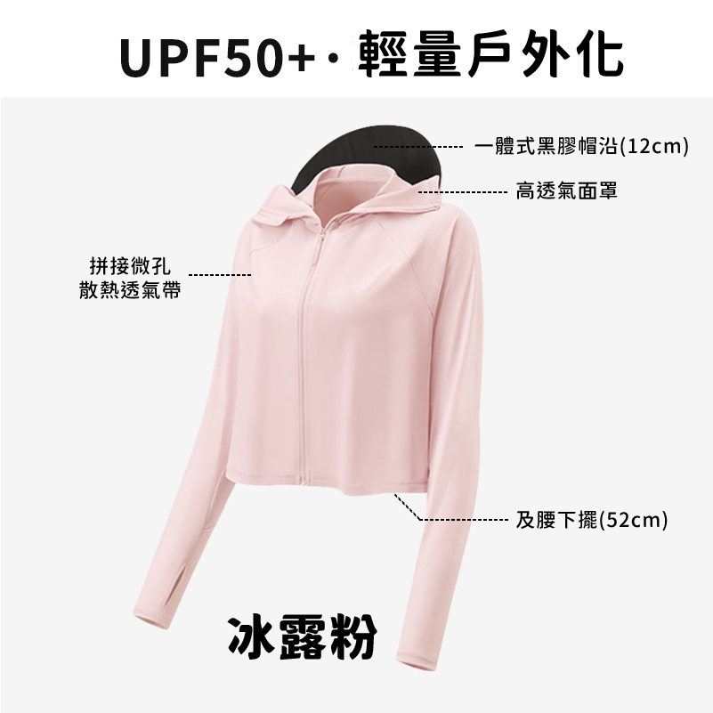 冰絲防曬外套❄ 防曬衣 防曬透氣外套 冰絲外套 防紫外線外套 冰絲防曬衣 超薄防曬衣 涼感外套 抗UV 涼感防曬外套-規格圖8