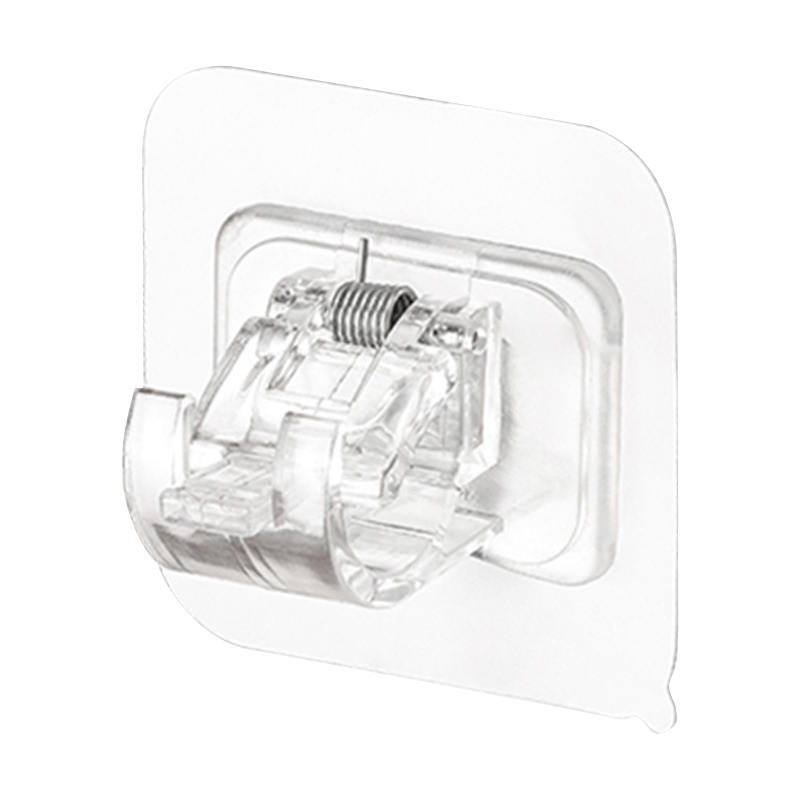 窗簾桿固定器 🪟 窗簾桿固定 桿子固定器 伸縮桿固定 伸縮桿掛勾 窗簾桿掛鉤 伸縮桿固定夾 掛架 掛鉤架 窗簾桿固定夾-細節圖2