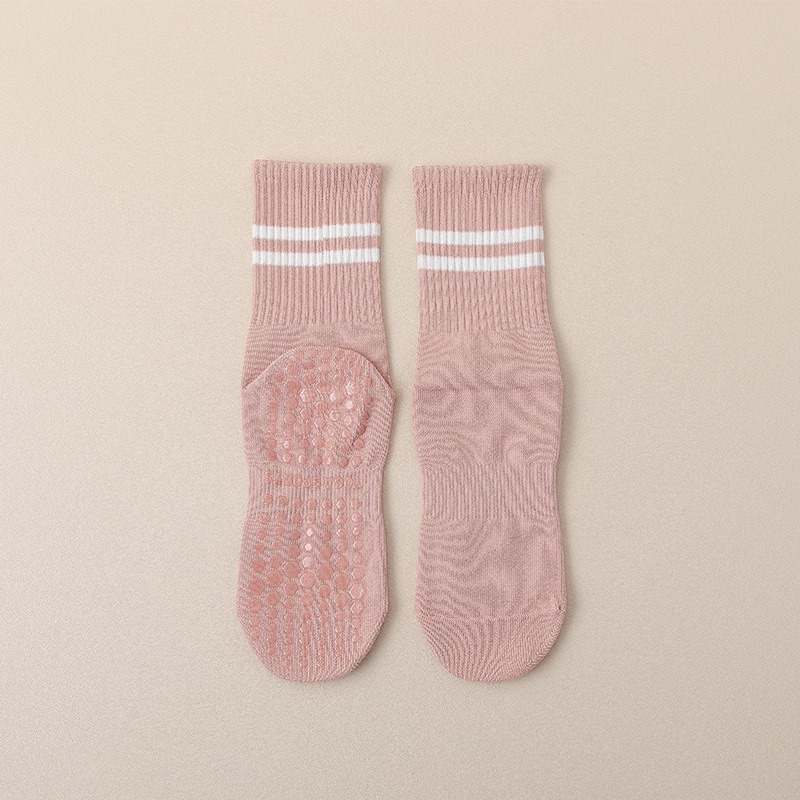 瑜珈襪🧦長款粉色【缺色隨機】