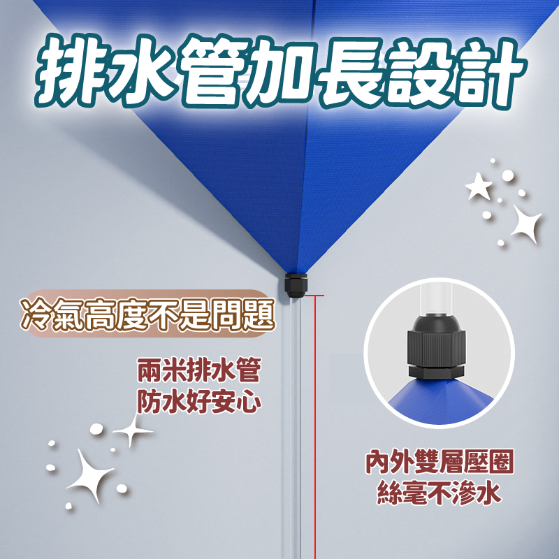 空調接水袋❄️冷氣接水袋 洗冷氣工具 冷氣清洗 冷氣清潔罩 洗冷氣清洗罩 冷氣清洗罩 洗空調冷氣集水盤 冷氣清洗工具-細節圖7