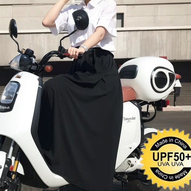 騎行防曬裙☀️ 機車防曬裙 涼感裙 防曬裙 涼感防曬 涼感褲裙 冰絲防曬裙 防走光裙 涼感褲裙 騎車裙 圍裙 防曬-規格圖8