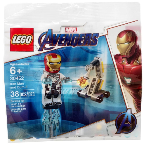 曹爽德 樂高 LEGO 30452 鋼鐵人 Ironman 量子鋼鐵裝 復仇者聯盟（全新未拆）