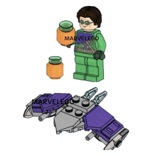 樂高LEGO 76261 綠惡魔 含飛行器 漫威 蜘蛛人 八爪博士 電光人 綠惡魔 奇異博士