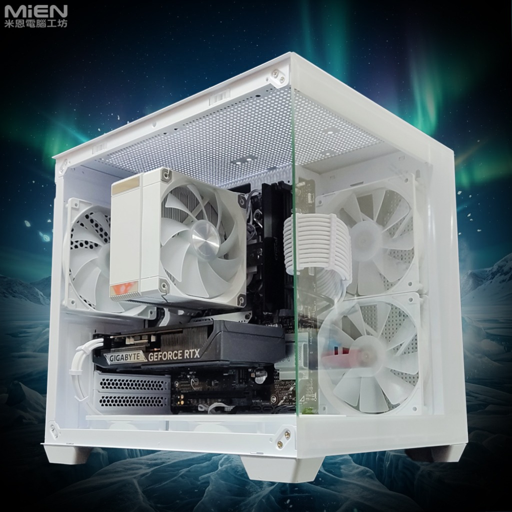 MiEN 7500F / RTX5060  / 16G DDR5 / 512G SSD 黑色遊戲電競電腦米恩-細節圖5