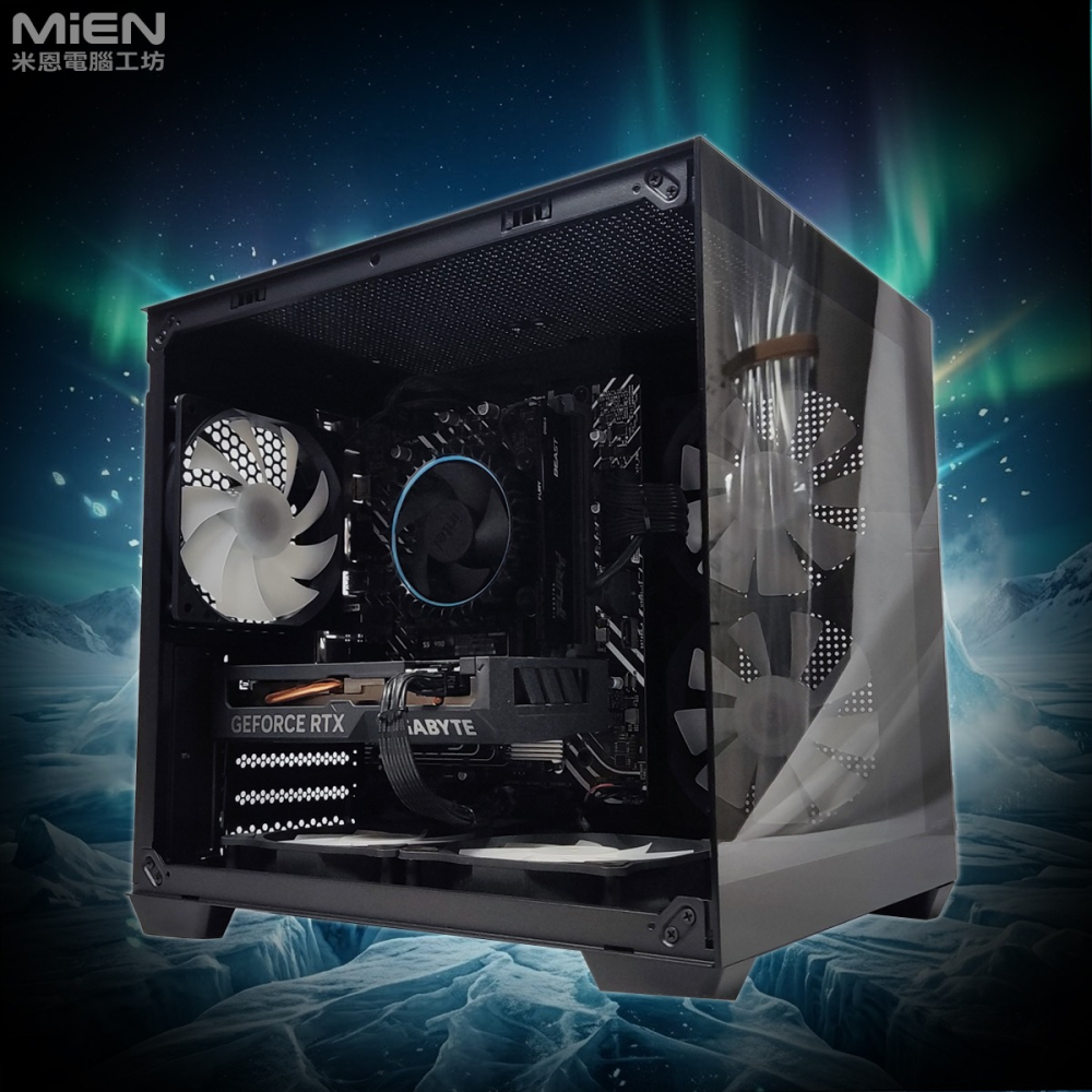 MiEN 14400F / RTX4060  / 16G / 512GB 遊戲電競黑色米恩電腦-細節圖5