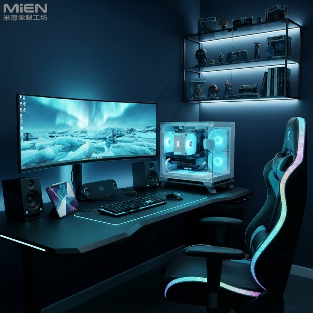MiEN 225F / RTX5060  / 32G / 1TB 白色海景房米恩主機-細節圖2
