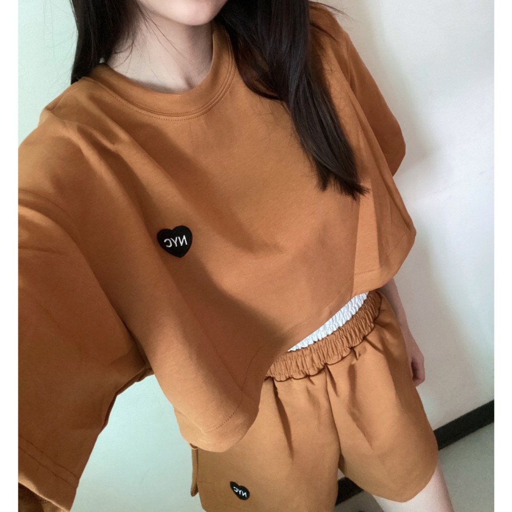 7541愛心貼標雙褲頭套裝-細節圖4