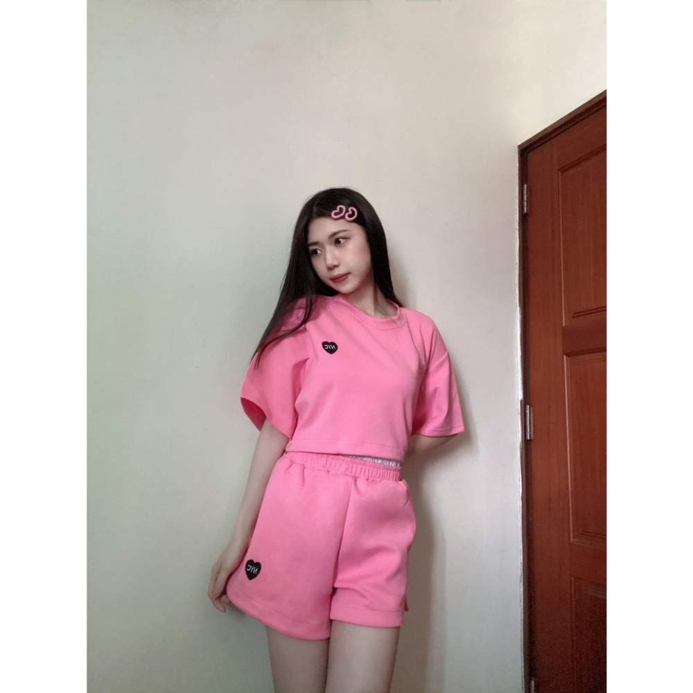 7541愛心貼標雙褲頭套裝-細節圖5