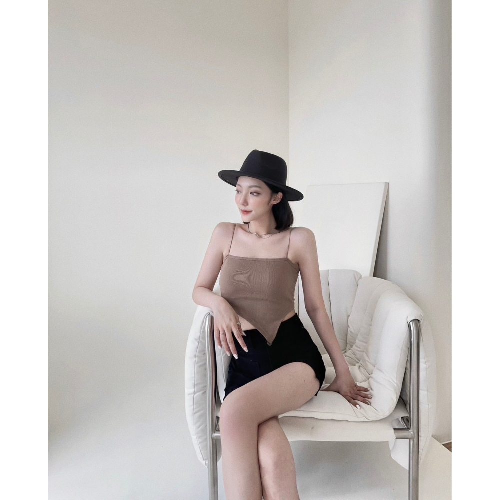 5012372歐美不規則下擺背心-細節圖5