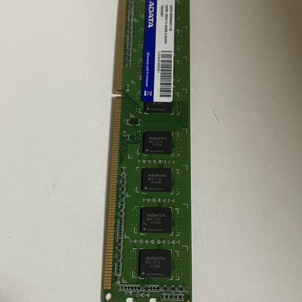 威剛 DDR3 1600 4GB 二手