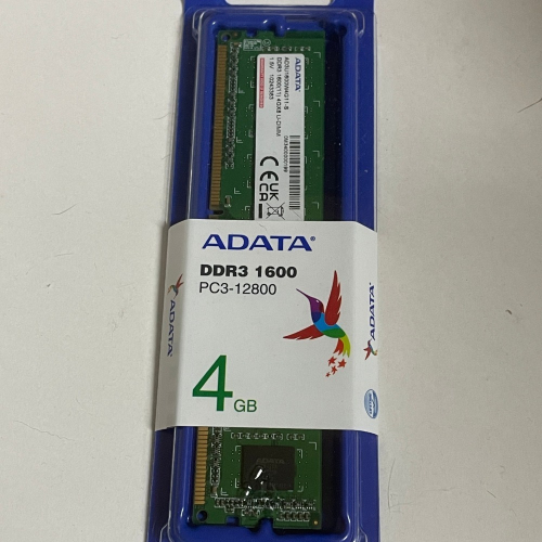 威剛 DDR3 1600 4GB 未拆封