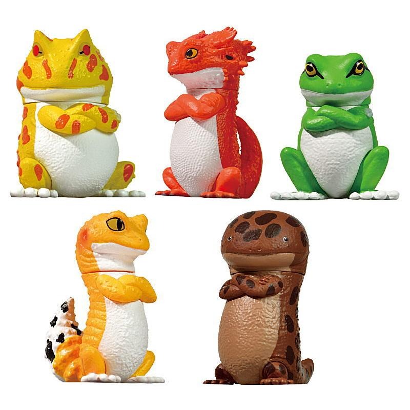 [御宅族] YELL 代理 轉蛋 扭蛋 霸氣DON公仔 全5種 現貨 壁虎 守宮 蟾蜍 樹蛙 大鲵-細節圖2