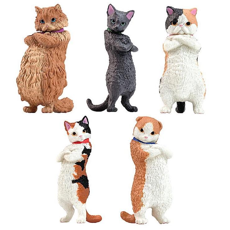 [御宅族] YELL 代理 轉蛋 扭蛋 跩貓 全5種 現貨-細節圖2