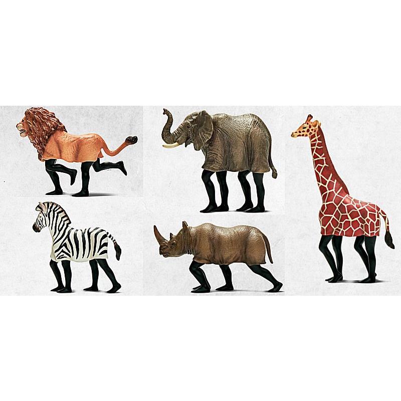 [御宅族] T-ARTS 代理 轉蛋 扭蛋 偽裝的狩獵動物 全5種 現貨 假冒的野生動物-細節圖2