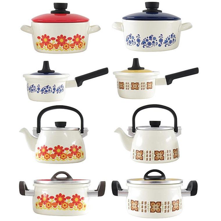 [御宅族] T-ARTS 代理 轉蛋 扭蛋 富士琺瑯復古風模型 全8種 現貨 鍋具 鍋子 水壺-細節圖3