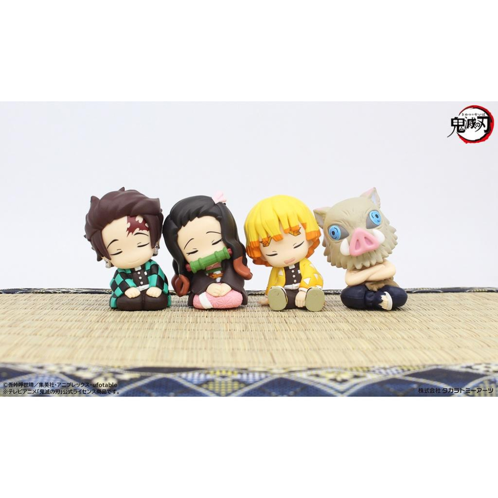 [御宅族] T-ARTS 代理 轉蛋 扭蛋 鬼滅之刃倚肩公仔 全4種 現貨-細節圖2