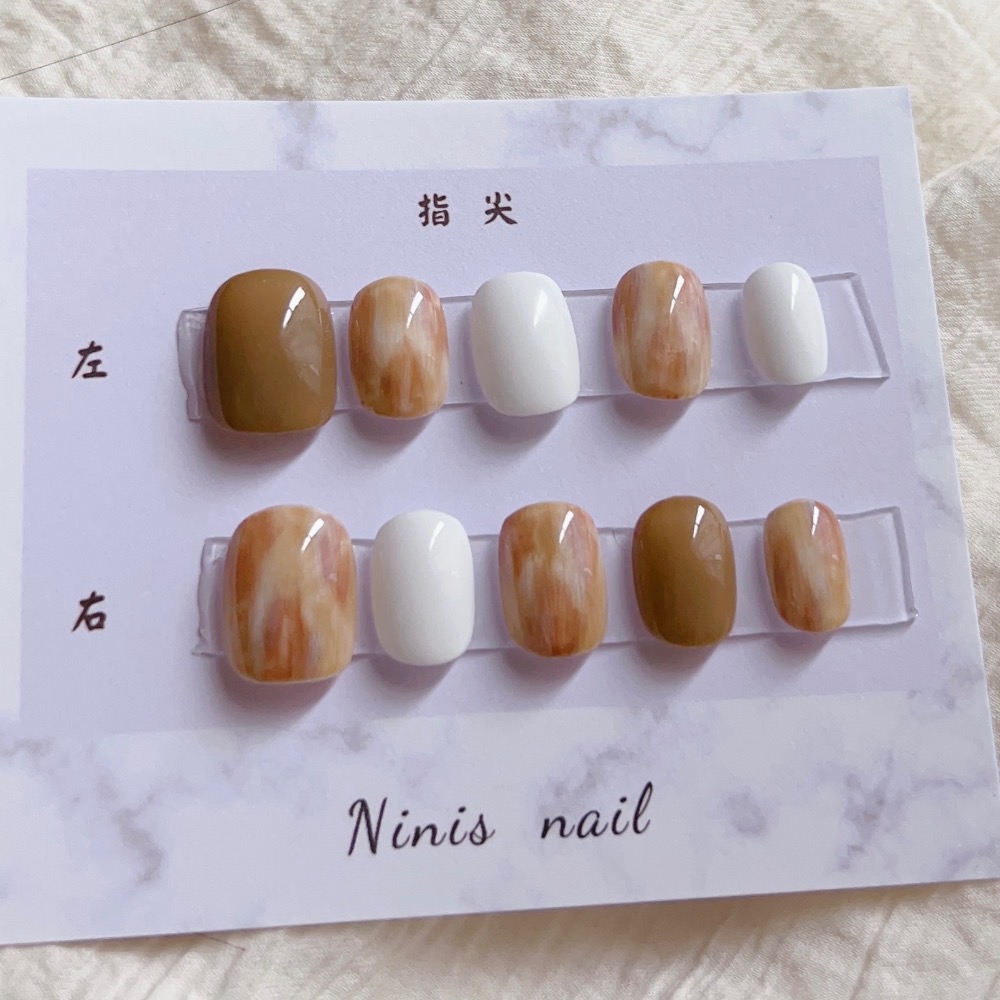 | Ninis nail |  //手工穿戴甲片//甲片貼//客製化訂製美甲貼片-細節圖2