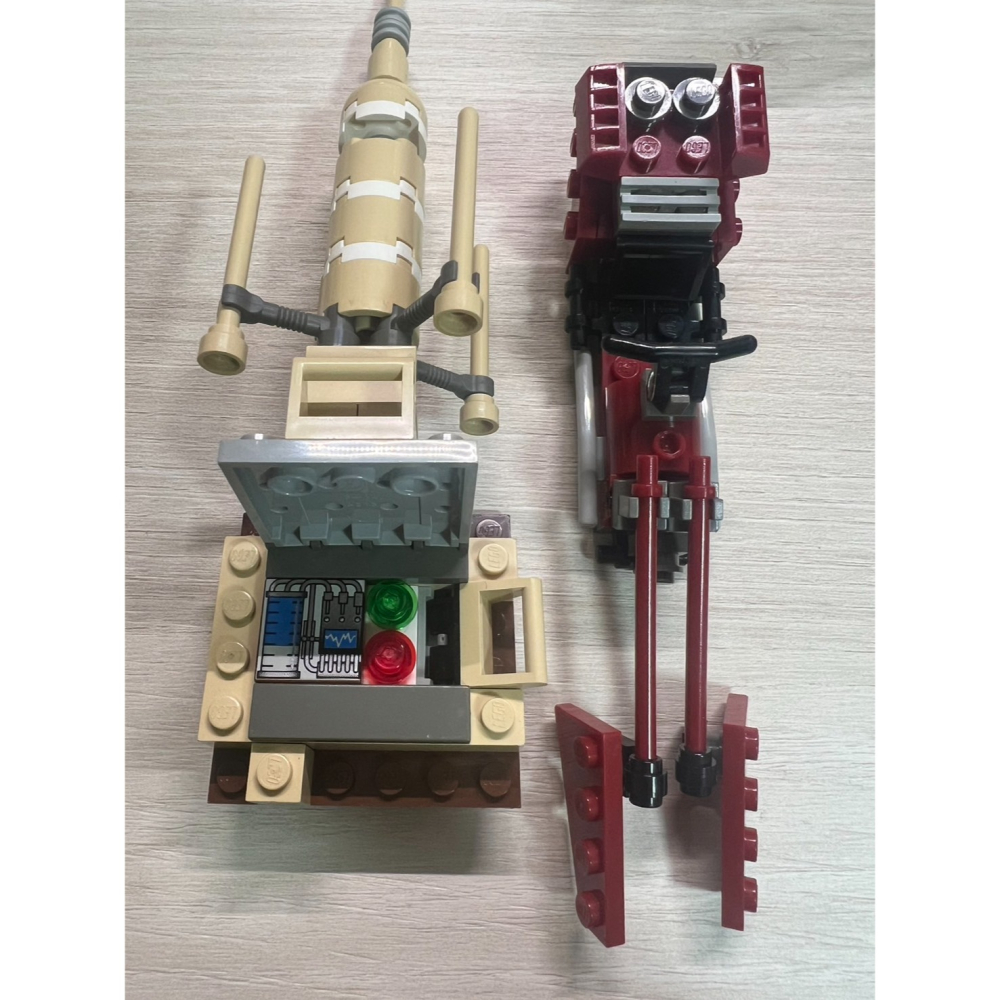 7113 樂高 星際大戰 僅場景 二手已組 lego star wars-細節圖3