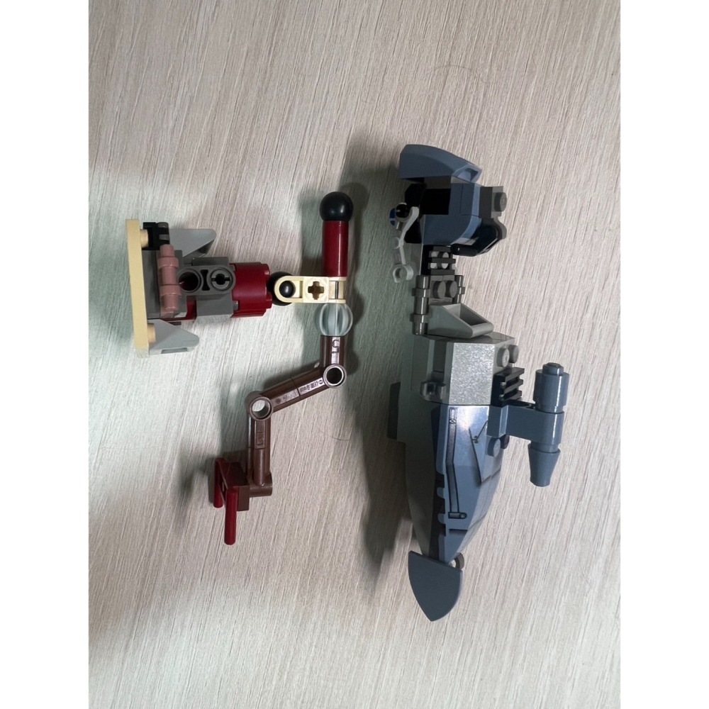 7103 樂高 星際大戰 二手已組 載具+人偶 尤達 sw0051-細節圖4