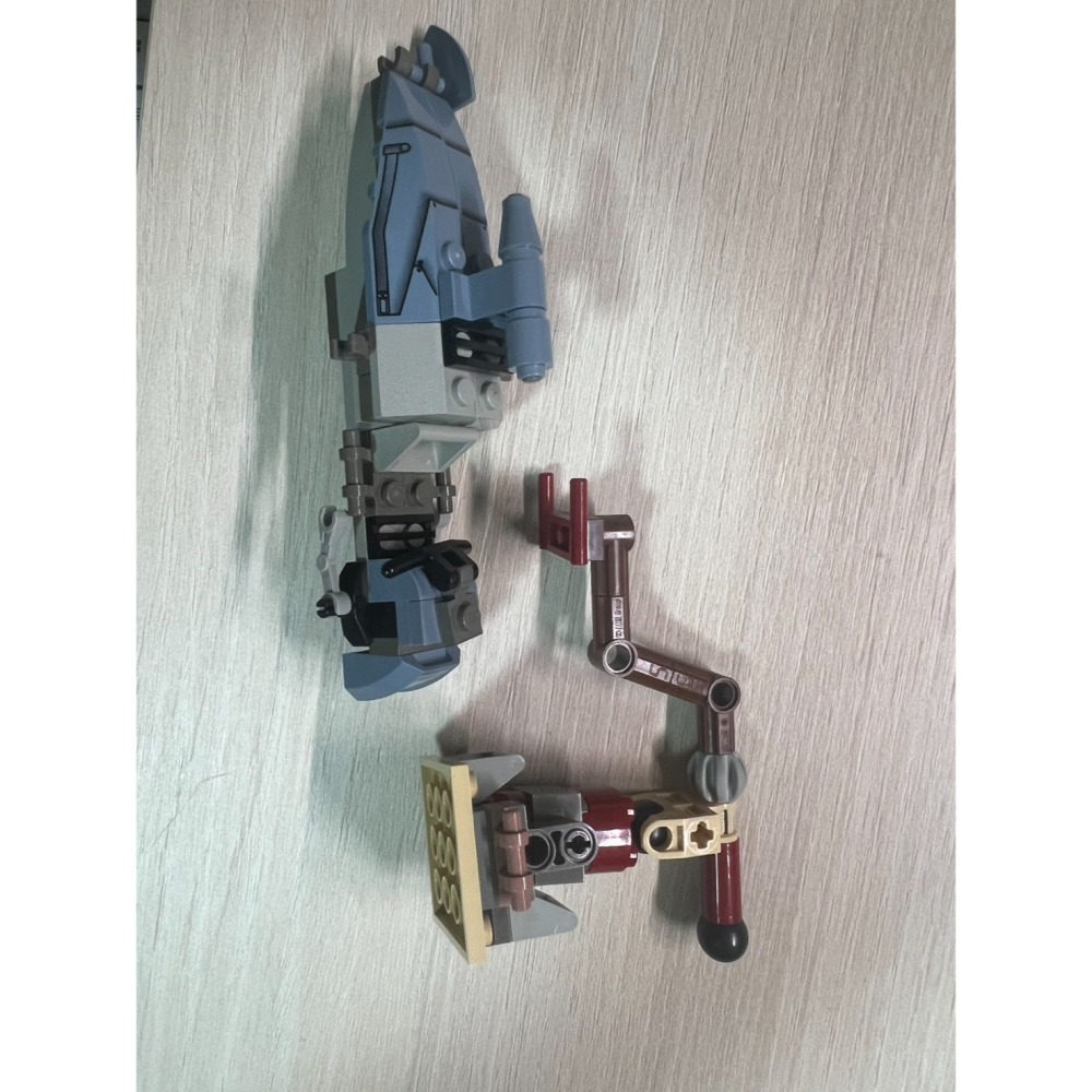 7103 樂高 星際大戰 二手已組 載具+人偶 尤達 sw0051-細節圖5