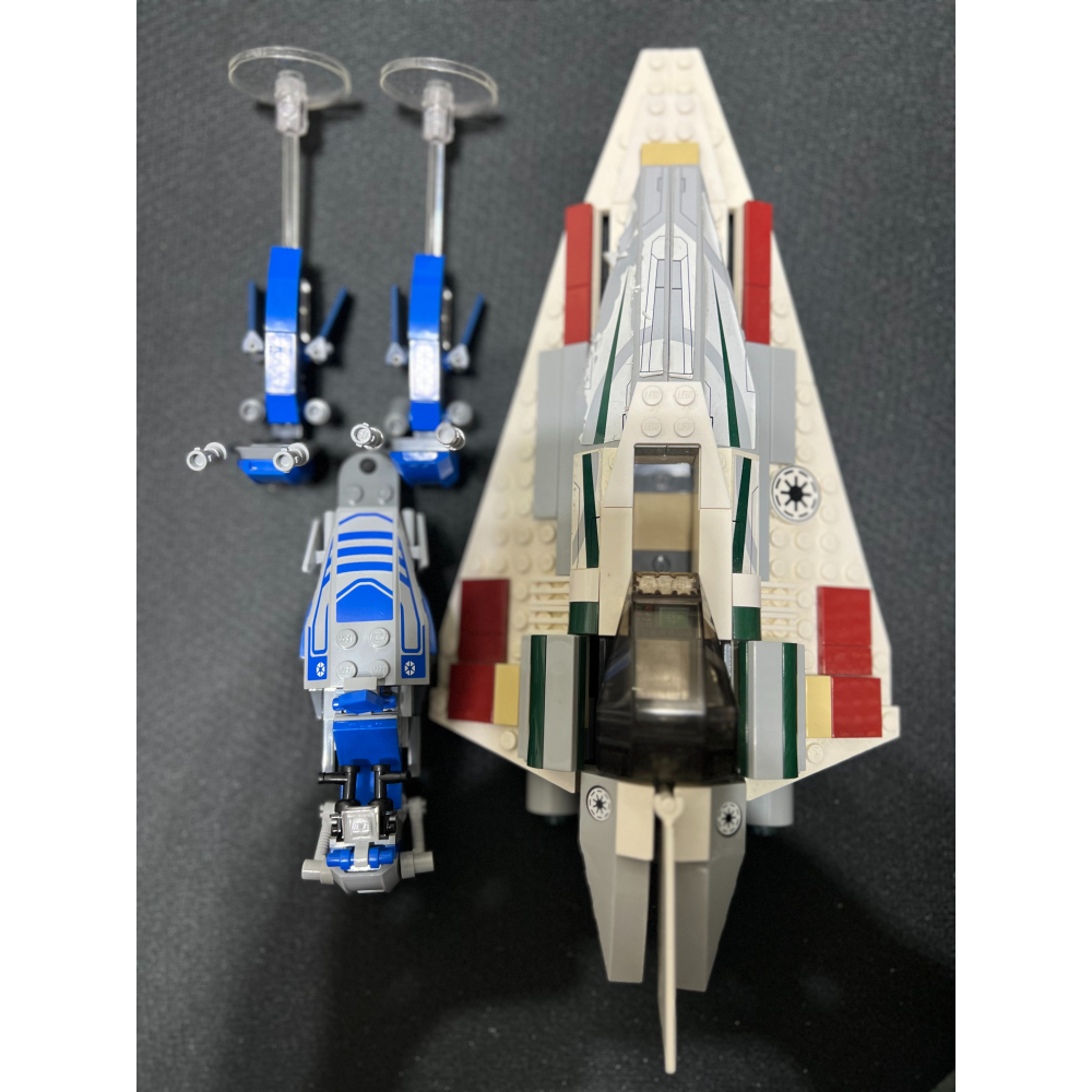 7868 場景載具 不含人偶 已組裝 樂高 Lego 星際大戰-細節圖3