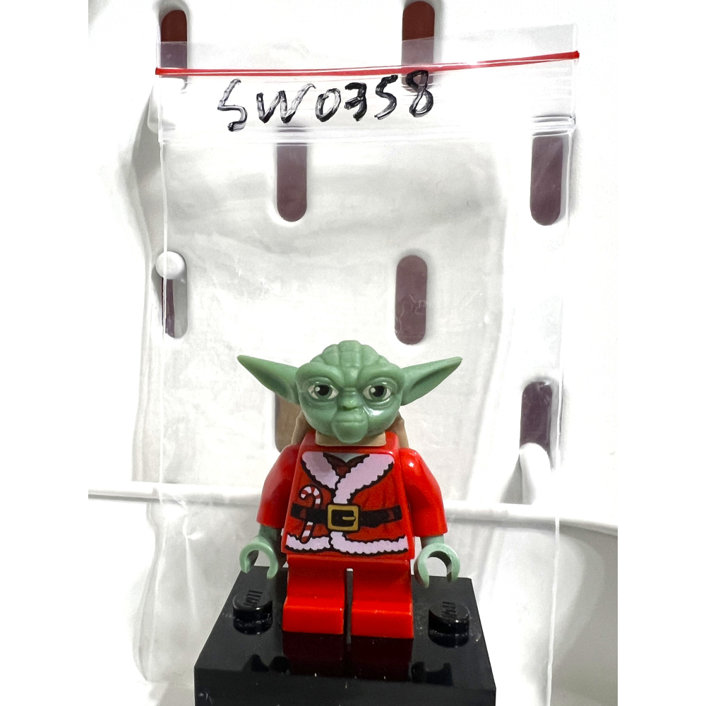 SW0358 7958 聖誕尤達 樂高人偶 星際大戰 樂高 星戰 人偶 請詳閱-細節圖2