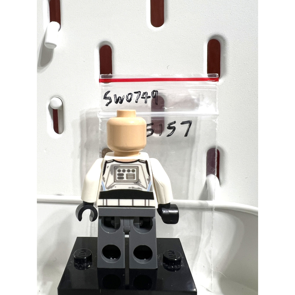 SW0749 75157 雷克斯隊長 樂高人偶 星際大戰 樂高 星戰 人偶 請詳閱-細節圖3