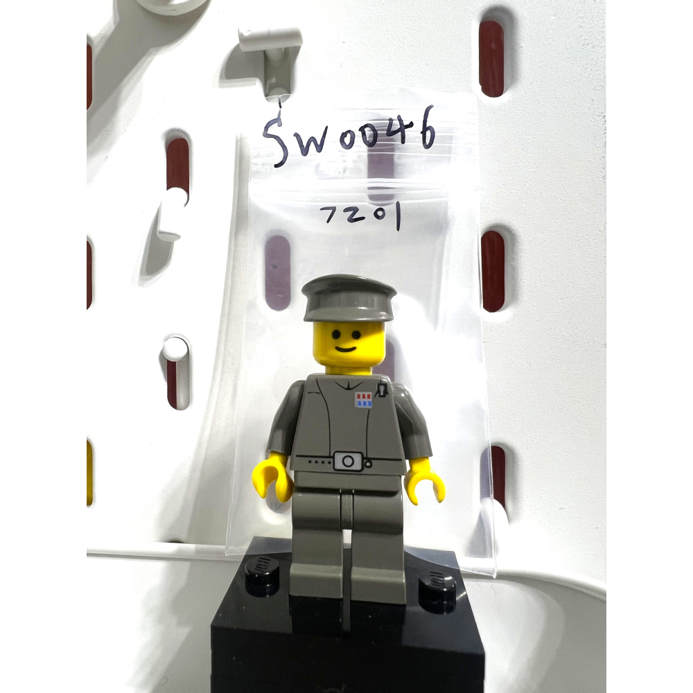 SW0046 7201 帝國軍官 樂高人偶 星際大戰 樂高 星戰 人偶 請詳閱-細節圖3