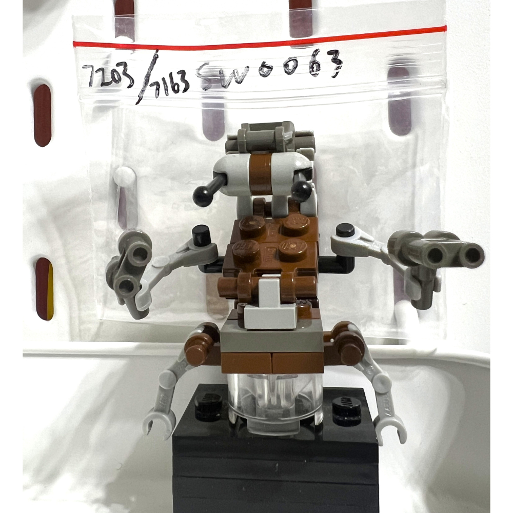 SW0063 7203 7163 毀滅者戰鬥機器人 樂高人偶 星際大戰 樂高 星戰 人偶 請詳閱-細節圖3