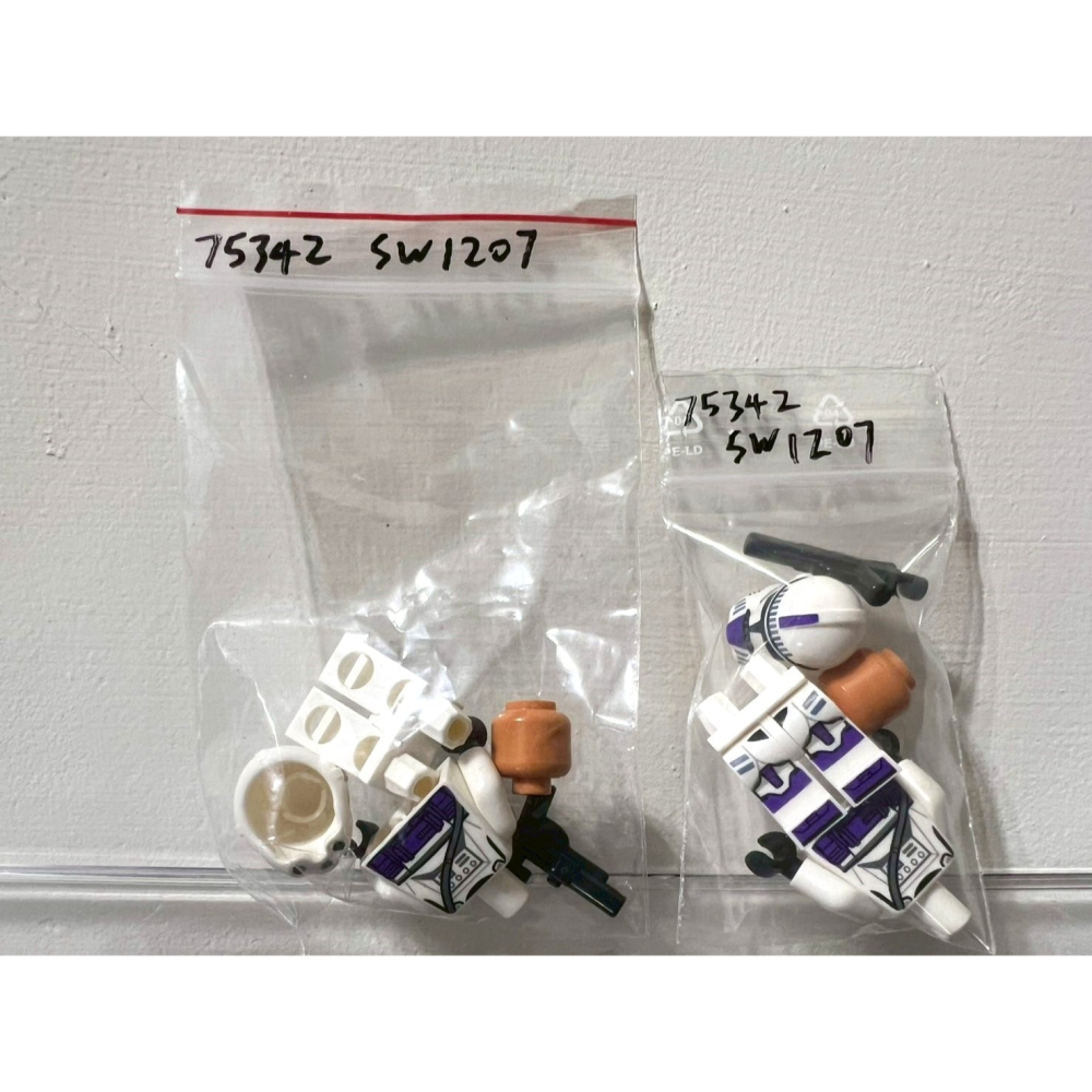 SW1207 75342 187th 複製人 樂高人偶 星際大戰 樂高 星戰 人偶 請詳閱-細節圖2