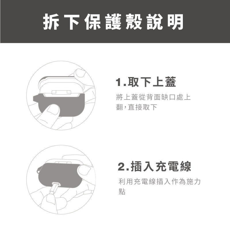 Devilcase 惡魔 耳機殼 保護殼 AirPods Pro2 1/2/3/4代 保護 耳機 無線充電 惡魔防摔殼-細節圖8