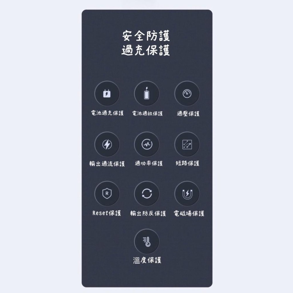 ONAIR 迷你 快充 液晶行動電源 10000mAh LED數據  智能晶片 大容量小體積 行動電源 行動充-細節圖8