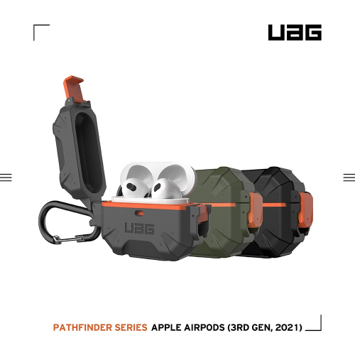 UAG AirPods 3代 耐衝擊 防水 防塵 硬式 保護殼 黑色 硬殼 保護套 保護 殼 耳機 耳機殼