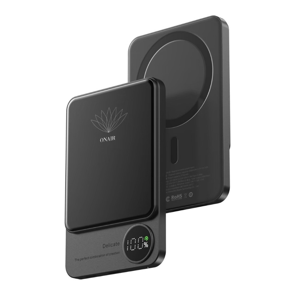 【限時購】ONAIR 金屬質感 Q9 磁吸 快充 行動電源 5000 / 10000 mAh-規格圖11