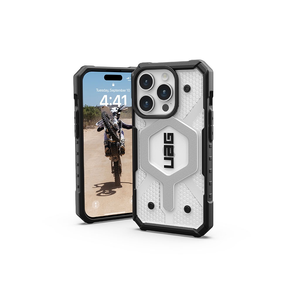 UAG iPhone 15 Pro Max 耐衝擊 保護殼 防摔殼 手機殼 透明 透黑 迷彩 磁吸 Magsafe-細節圖3