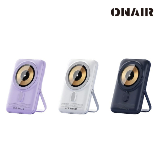 ONAIR Q15 10000mAh 行動電源 磁吸 支架 無線充電 無線行動電源 用於 蘋果 三星 無線充 追劇神器