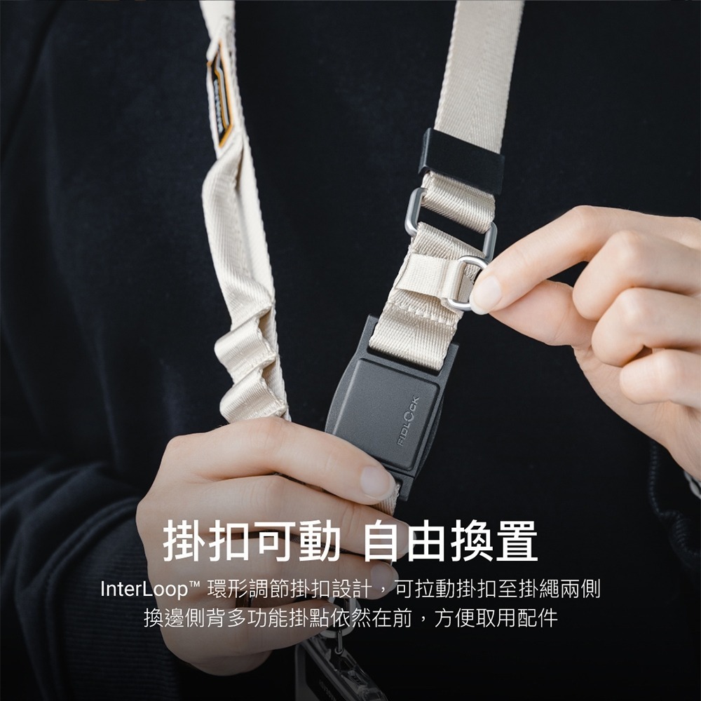 MAGEASY 二合一 掛繩 UTILITY STRAP 快拆背帶 背帶 手機掛繩 快扣 斜背-細節圖4