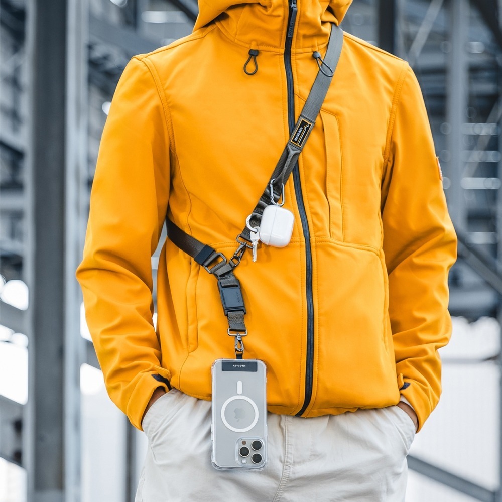 MAGEASY 二合一 掛繩 UTILITY STRAP 快拆背帶 背帶 手機掛繩 快扣 斜背-細節圖11