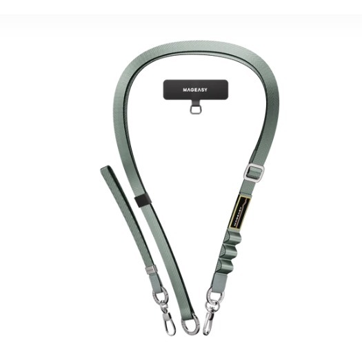 MAGEASY 二合一 掛繩 UTILITY STRAP 快拆背帶 背帶 手機掛繩 快扣 斜背-規格圖11