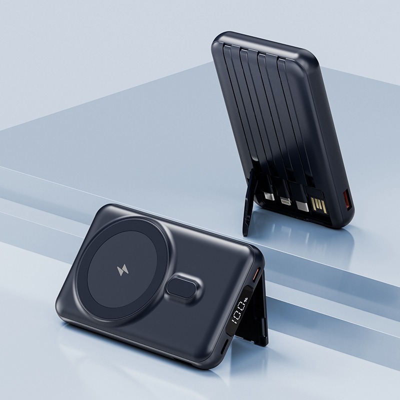 【限時購】ONAIR 行動電源 自帶線 10000mAh 磁吸 行動充 無線充電 無線充 支架 X1-規格圖11