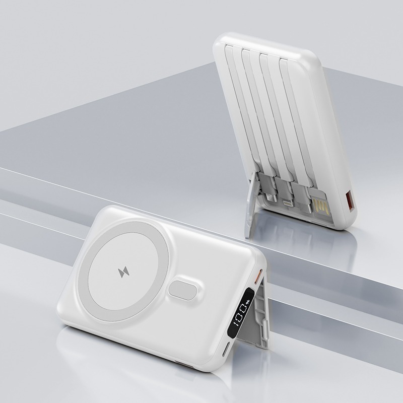 【限時購】ONAIR 行動電源 自帶線 10000mAh 磁吸 行動充 無線充電 無線充 支架 X1-規格圖11