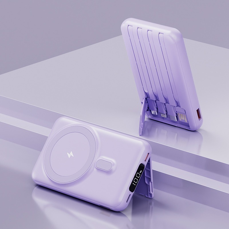 【限時購】ONAIR 行動電源 自帶線 10000mAh 磁吸 行動充 無線充電 無線充 支架 X1-規格圖11