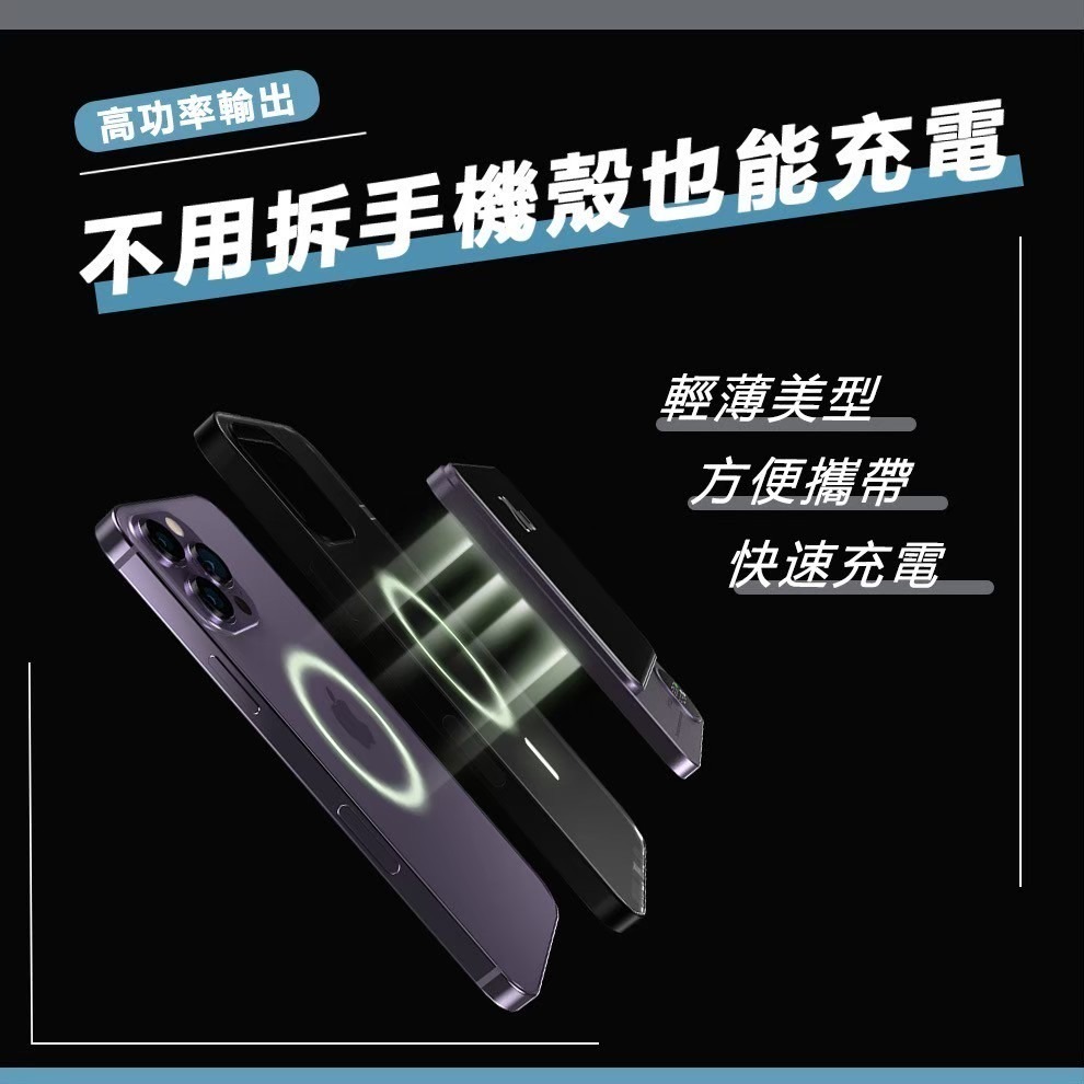 【買一送一】ONAIR 金屬質感 Q9 磁吸 快充 行動電源 5000 / 10000 mAh-細節圖3