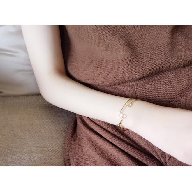 Celia＇s 莎莉亞-簡約幾合圖形C型手環 手鐲-細節圖7