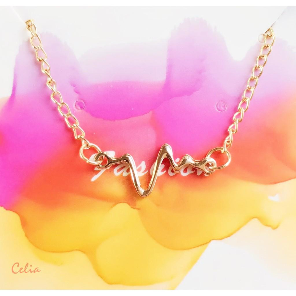 現貨-線條 心跳 造型 手鍊-細節圖7