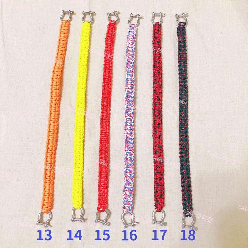 ［現貨20色］潛水攝影 配件 潛水相機 提把 防水殼提繩 支架提繩 手工編織 傘繩 編織繩 不銹鋼旋轉扣環 水下攝影-細節圖8