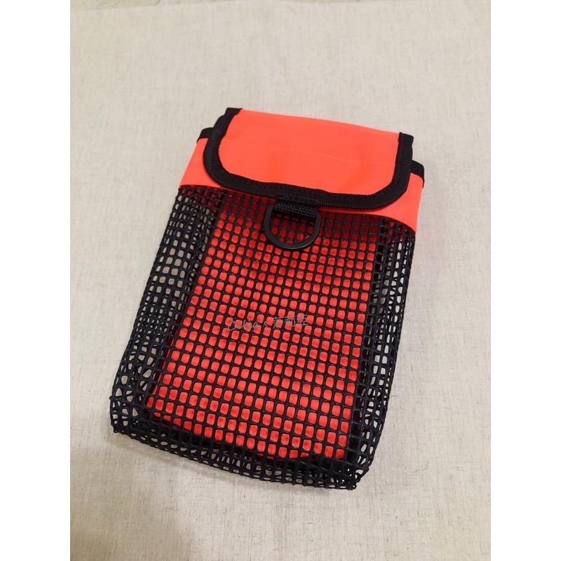 ♦️滿額享免運♦️現貨 SMB 潛水 浮力袋 線軸 收納包 象拔包 小網袋 水下收納包 開口朝上 流勾 背後掛鉤 四色-細節圖5