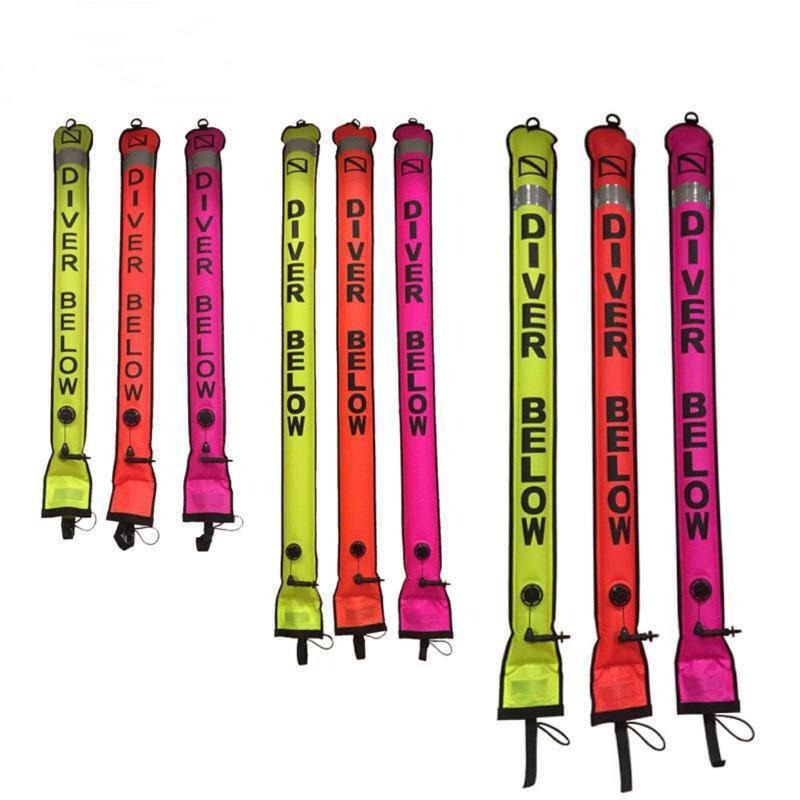 潛水浮力袋 ［台灣現貨］1.5-1.8米 浮力袋 鋁合金 線軸 手輪 smb包 收納包 30米 雙頭勾-細節圖4