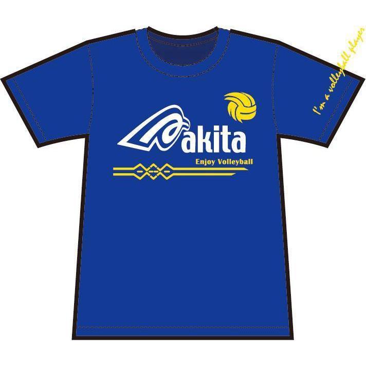 Akita T shirt Volleyball player 排球 運動 排汗衫 聯名款-細節圖2