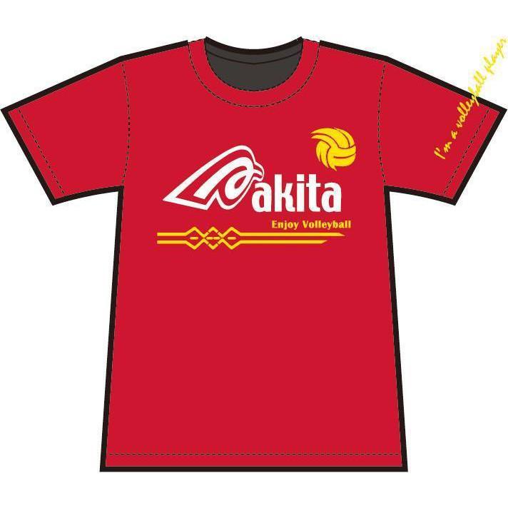 Akita T shirt Volleyball player 排球 運動 排汗衫 聯名款-細節圖4